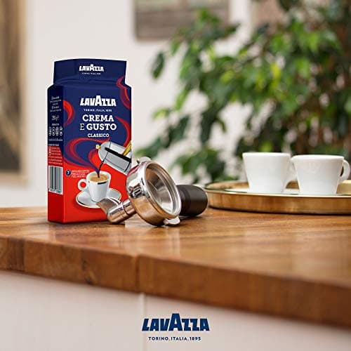 Lavazza Crema e Gusto Classico | Ground Coffee Powder| Italian Blend with Rich Aroma & Full Body| 250 g 4