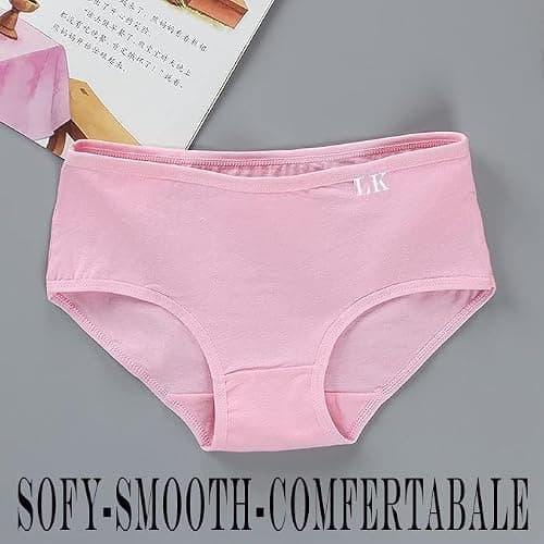 LOURYN KOULYN® Stretchable Women's High Waist Soft Comfy Cotton Maternity Panty|Pregnancy Panty|Maternity Panties (Pack of 2,3,4,5,6)-Colors May Vary (in, Alpha, 3XL, Pack of 4) 4