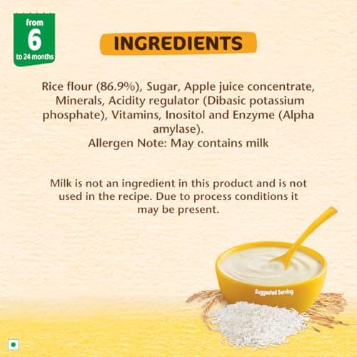 Nestum Baby Cereal – From 6 to 24 Months, Rice, 300g, Bag-in-Box Pack 4