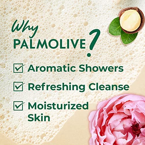 Palmolive Luminous Oil Invigorating Body Wash, 750ml Pump Bottle, 100% Natural Macadamia Oil & Peony Extracts For Everyday Freshness & Radiant Skin, PH Balanced Bodywash, Free Of Parabens And Silicone 3
