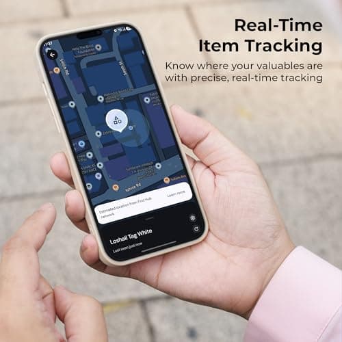 Zebronics Smart Finder Tag (Android Only), Google Find Hub Compatible, Ring to Find, Lost Mode & Real Time Item Tracking, Quick Setup, 1 Year Battery Backup, Lanyard Included (Loshall Tag, Black) 5