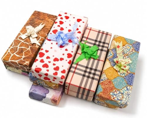 Multicolour Empty Gift Box for Watches, Rakhi, Jewellery & Small Gifts |Cardboard Gift Packaging Box for Birthday, Anniversary, Wedding & Festive Gifting (5, Multicolour Rectangle Cardboard Box)