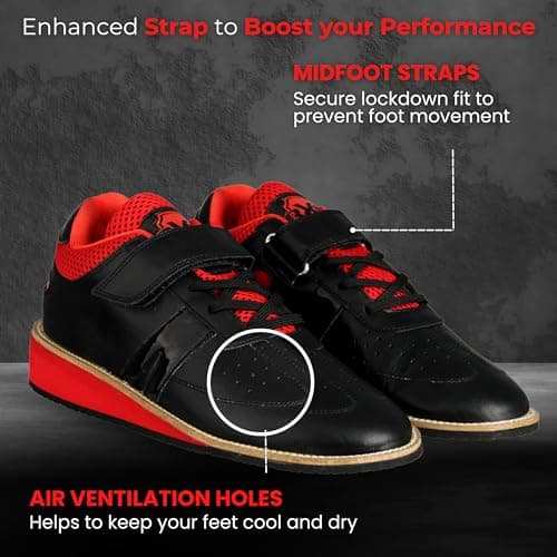 RXN Gold Medalist Weightlifting Shoes for Mens 4