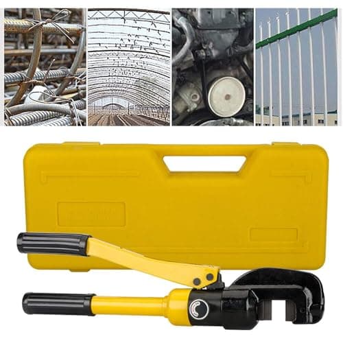 Nutronics® SC-16 Hydraulic Rebar Cutter 8 Ton Steel Bolt Chain Cutting tool Heavy Duty, Bolt Cutter 4mm to 16mm for Padlocks, Lock Cutter Heavy Duty Non-Slip Handle Bolt Cutter 2