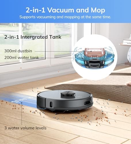 ILIFE A20 Pro Robot Vacuum Cleaner with Advanced LiDAR Navigation, Strong Suction, Customised Cleaning Up to 4500sft, 5200mAh, WiFi App, Alexa, GH, Ideal for Cats, Dogs Hair 4