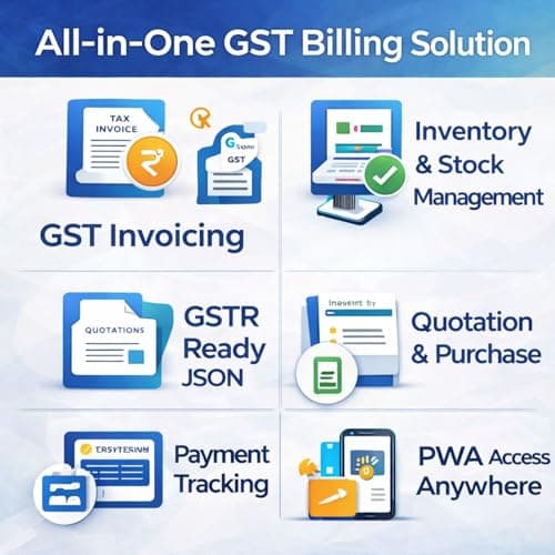 GST Billing Software India - Palians Pro 1 Month Subscription | GST Invoice Generator with AI Assistant | Billing Software for Shop & Small Business 5