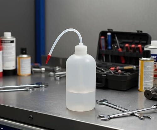 LDPE Wash Bottle, 500ml, Leak proof screw cap with flexible delivery tube for scientific laboratory liquid handling, watering plants, industrial liquid handling and other multipurpose usage 6