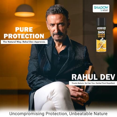 Gecko Natural Shoe & Sneaker Spray | Powerful Odour Eliminator & Deodorant | Advanced Shoe Smell Remover, Cleaner & Freshener for All Footwear Types with Long-Lasting Freshness – FORMULATION 101X 2