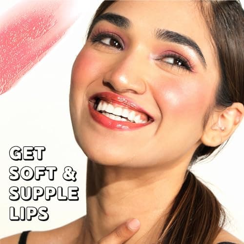 Blue Heaven Tinted Lip Balm infused with Shea Butter, Almond oil and Vitamin E - Strawberry, 8g 5