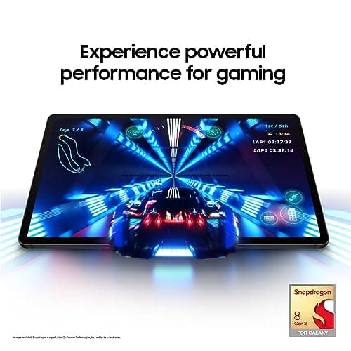 Samsung Galaxy Tab S9, S Pen in-Box, 27.81 cm (11 inch) Dynamic AMOLED 2X Display, RAM 8 GB, ROM 128 GB Expandable, Wi-Fi + 5G Tablet, Gray 4