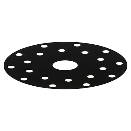 Induction Cooktop - Steel | cm | 15cm Heat Diffuser Plate Black Stainless Steel Induction Diffuser Plate for Electric Gas Stove Induction Cooktop