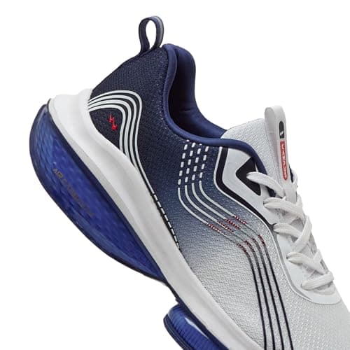 Campus Men's LAM Running Shoes WHT/Navy - 10UK/India 6