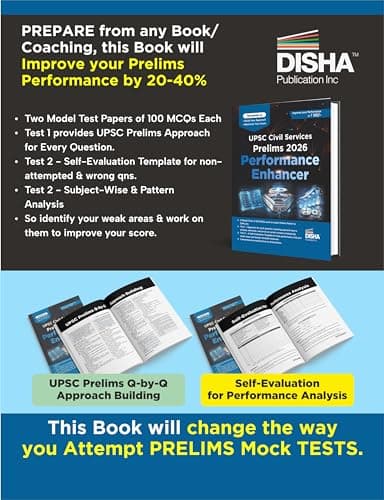 Disha Errorless 16 Year-wise Uttar Pradesh UPPSC General Studies Prelims Previous Year Solved Papers 1 & 2 (2010 - 25) 7th Edition | UPPCS PYQs Question Bank 3