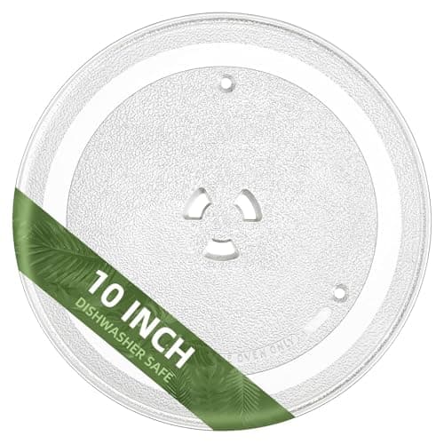 FUSION STAR Turntable Suitable for Samsung 21 litres Models Microwave Oven Turntable Glass Plate/Tray (Size 10 inch/255 mm)