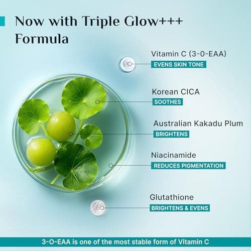 Pilgrim 10% Vitamin C Face Serum 10 ml for Glowing Skin with Niacinamide | Reduces Dark Spots & Evens Skin Tone | For Oily, Combination, Normal Skin Types | Skin Brightening Serum for Men & Women 5