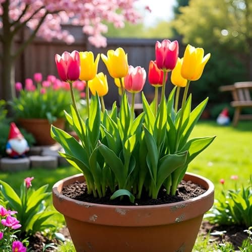 BlimBurn Hybrid Tulip Mix Flower Seeds - 50+ Seeds, Easy to Grow & Care, Suitable for All India Climates 3