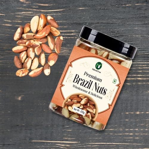 NatureOnus Premium Jumbo Brazil Nut 250gms | Premium Grade Brazil Nuts for a Nutritious Delight | Dry Fruits | Whole Natural Brazil Nut are loaded with high selenium contents 5