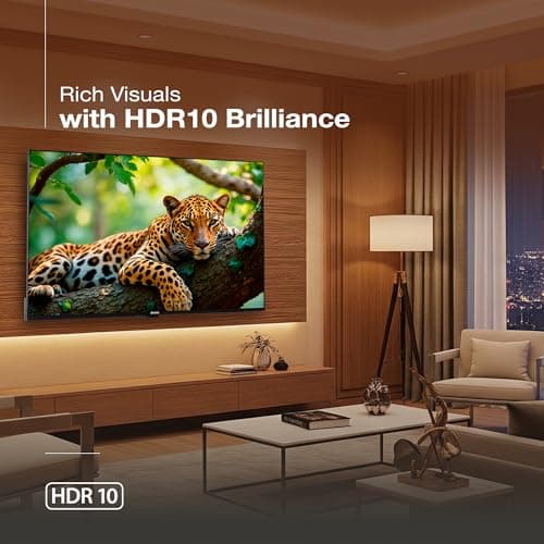 SANSUI 109cm (43) Ultra HD Smart Google TV with HDR10, HLG, Dolby Audio, HSR 120Hz Refresh Rate, MEMC, 30W Surround Sound, FloLED Panel JSW43UG23 (Black) 3