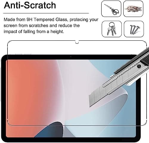VERTUS® Premium Tempered Glass Screen Protector for Oppo Pad Air (10.36) Inch Tablet (Transparent) 3