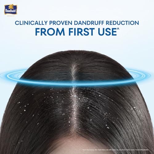Parachute Advansed Anti-Dandruff Shampoo with Coconut Milk & PO Tech | Up to 100% Dandruff protection | for Strong Healthy Scalp | Paraben free | For Men & Women | 1.2L 3