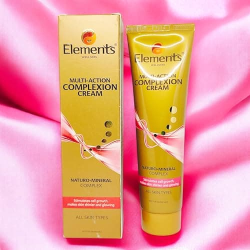 Elements Wellness Multi-Action Complexion Cream (Pack of 2), Naturo-Mineral Complex, All Skin Types, 100g 5