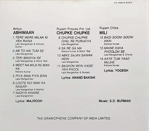 Abhiman/ Mili/ Chupke Chupke 2