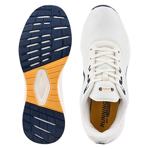 Campus Men's Camp-Glacier Running Shoes Off WHT/MSTD - 9UK/India 5