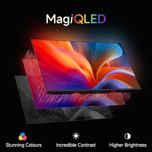 Xiaomi 164 cm (65 inches) X Pro QLED Series Smart Google TV L65MA-SIN 4K Ultra HD(Black) 3