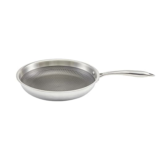 Zoraware Triply Honeycomb Fry Pan 20cm Diameter / 1200ml | Silver