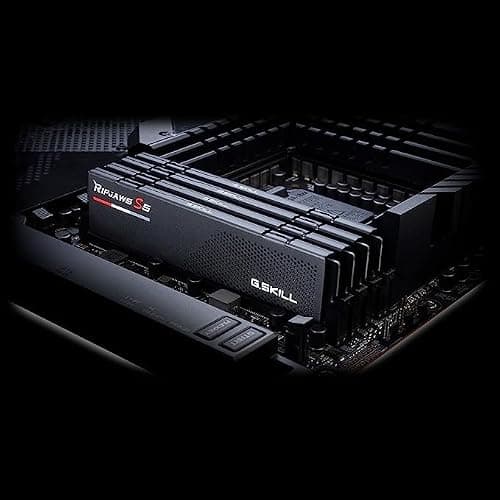 G.Skill Ripjaws S5 Intel XMP 16GB (1 * 16GB) DDR5 5200 MHz CL40-40-40-83 1.40V Desktop RAM Memory - F5-5200J4040A16GX1-RS5K 2
