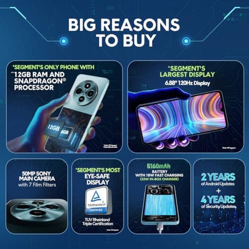 POCO M7 5G, Satin Black (6GB, 128GB) 5