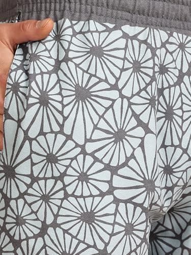 BULLMER Regular Fit Cotton Blend Summer Shorts for Men - Pack of 1 | Printed Shorts for Men Grey2 XXXX-Large 3