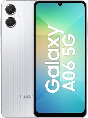 Samsung Galaxy A06 5G Light Gray 4GB RAM 64GB ROM with 6.7 inch HD Plus 90Hz Display, 50MP Dual Camera, 8MP Front Camera, MTK D6300 Processor, 5000mAh Battery, Side Fingerprint, One UI 7.0