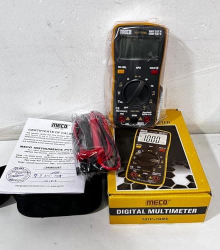 MECO 101B+ Digital Multimeter Pocket Size, Battery Powered 5