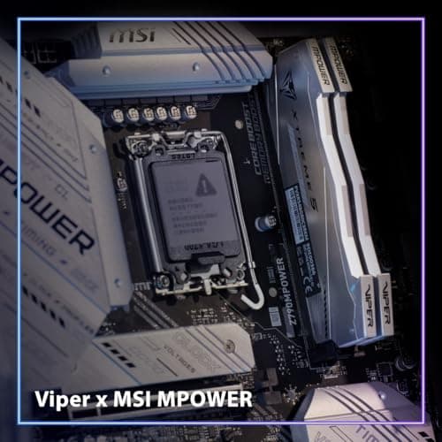 Patriot Viper Xtreme 5 MPower DDR5 RGB RAM 32GB (2X16GB) 6000MT/s CL30 UDIMM Desktop Gaming Memory Kit - PVXR532G60C30KM 5