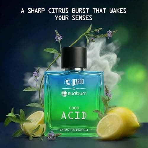 Beardo ACID X SUNBURN Perfume for Men 100ml | Extrait De Parfum | Citrusy & Aromatic | Long Lasting Fragrance | Premium Gift For Man | Perfume For Man 2