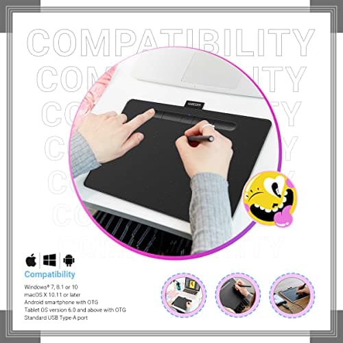 Wacom CTL-6100/K1-CX Intuos Medium, Black 5