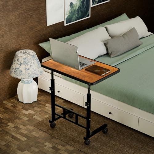 Height Adjustable Multipurpose Office Table for Home/Writing Desk for Office/Folding Table for School/Folding Study Table/Work from Home Table (Medel-A Wood) 2