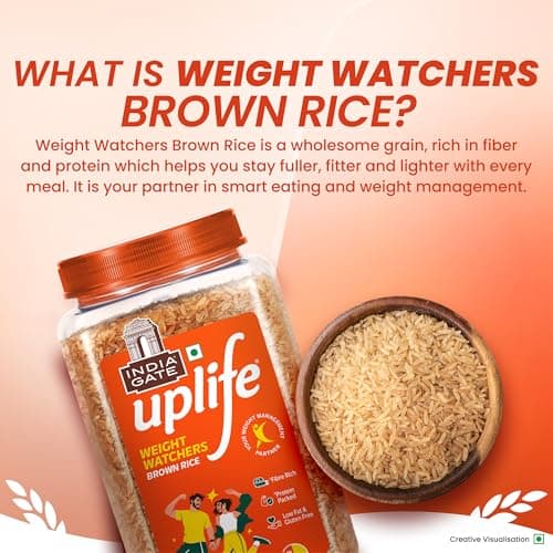 India Gate Weight Watchers Special Brown Rice 1Kg 4