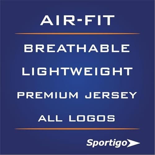 Sportigo India ODI Cricket Team Jersey 2025 for Boys/Girls (in, Age, 7 Years, 8 Years, Regular) Blue 4