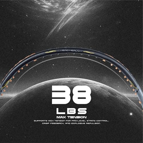 Apacs Z-Ziggler Next Gen (Unstrung) | 38lbs max Tension | Ultra Slim Shaft | 100% Japanese Graphite | (4U) Head Heavy Balance | Aerodox Frame | Made in Vietnam Badminton Racket with Cover (Black) 4