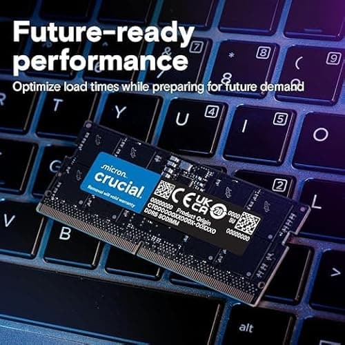 Crucial 32GB DDR5-5600 SODIMM CL46 (16Gbit) 4