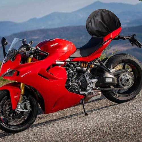 MUTMAIN Helmet Cover / Bag Keeps Your Helmet Safe from Dust, Rain and Scratches, Fits for All Helmets Motorcycl Helmet Cover (HC-Black) 6