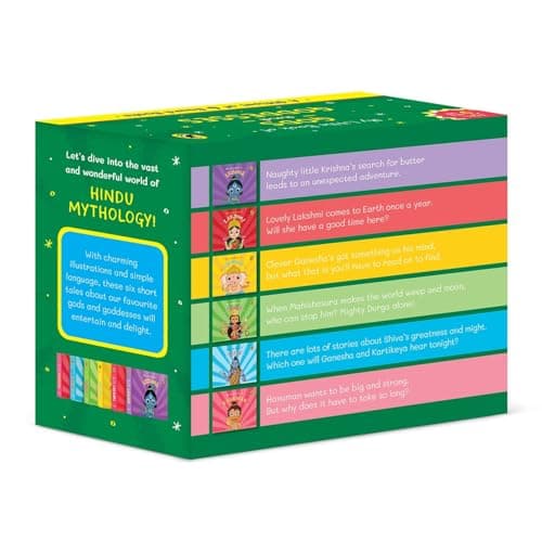 My Little Book of Gods and Goddesses: Illustrated board books on Hindu mythology: Krishna, Lakshmi, Ganesha, Shiva, Durga, Hanuman; for ages 3+ 2