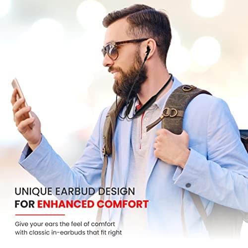 Portronics Harmonics Z5 Wireless Bluetooth Stereo Headset with 33Hrs Playtime, Double EQ Mode, 14.2 mm Dynamic Drivers, Click Action Buttons(Black) 5