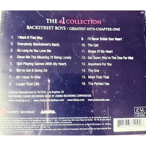BACKSTREET BOYS GREATEST HITS- CHAPTER 1 2