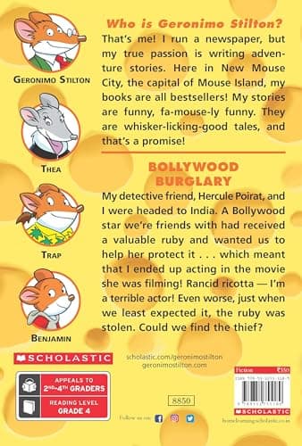 GERONIMO STILTON #65: BOLLYWOOD BURGLARY (PB) 2