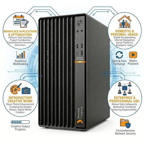 Business Desktop PC | Core i5 GEN4 Turbo 4590 3.30Hz | 16GB RAM | 512GB M.2 SSD | Windows 11 Pro & MS Office 2021 | WiFi 6 & Bluetooth | Type-C Port | Premium Metal Body | 2 Year On-Site Warranty 5