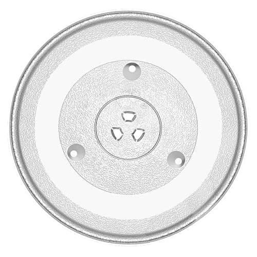 FUSION STAR Turntable Suitable for Panasonic 27L to 30L, Models Microwave Oven Glass Plate (Size 12.4 inch/315 mm)