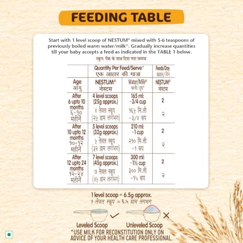 Nestum Baby Cereal – From 6 to 24 Months, Rice, 300g, Bag-in-Box Pack 5